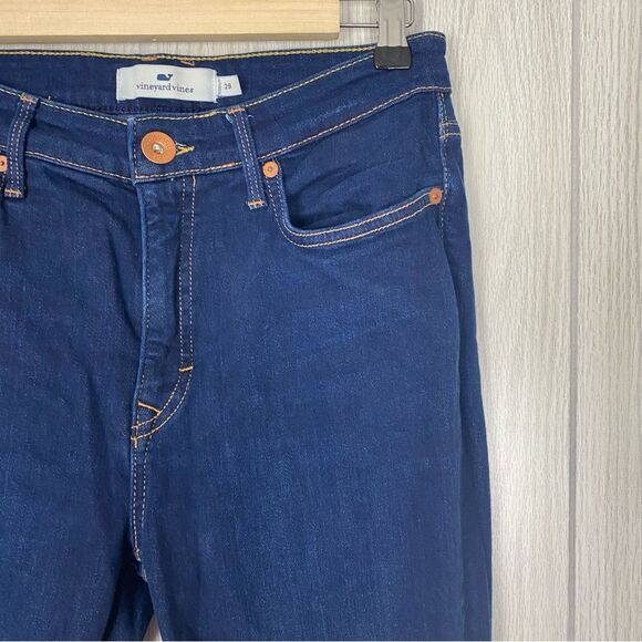 Vineyard Vines | Jamie High Rise Skinny Indigo Jeans Size 29 - Picture 3 of 10